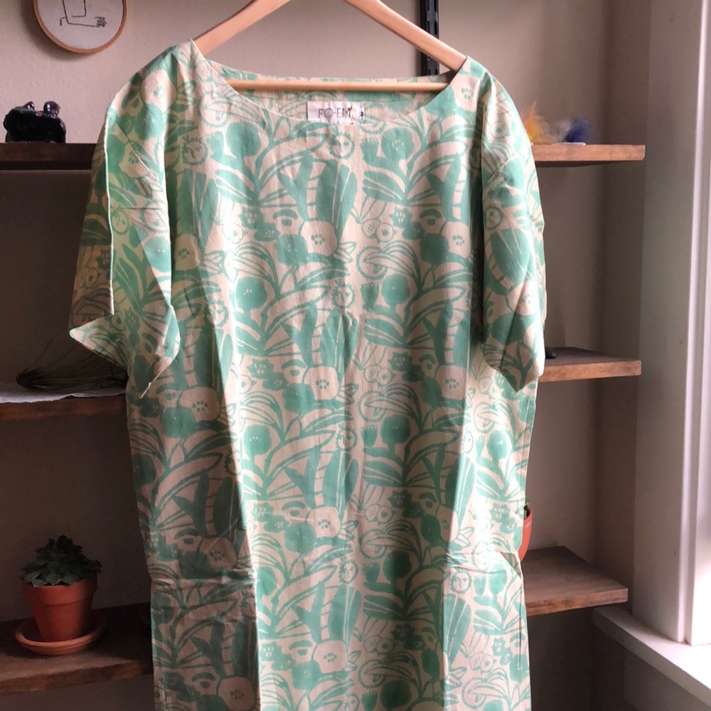 PO-EM shammy dress size medium in camo print